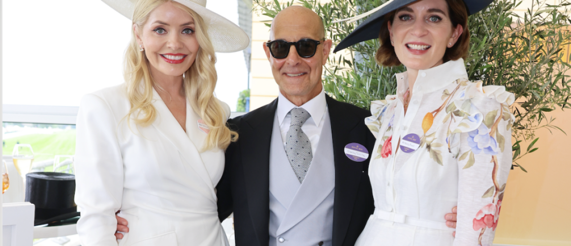 royal-ascot-holly-willoughby-stanley-tucci